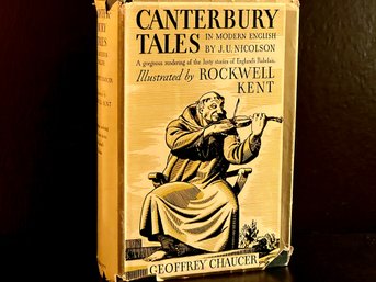 Canterbury Tales By Geoffrey Chaucer Illustrated 1934