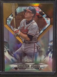 2022 Topps Chrome Chipper Jones Insert Card - C