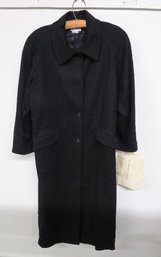 Size 16 Luxurious Elements Cashmere Collection Overcoat Wool And Cashmere W/tags Still On