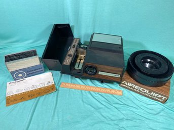 Airequipt Slide Projector 635 With Circular And Automatic Slide Magazine