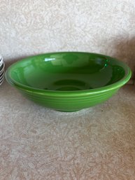 Kelly Green Fiesta Ware Ceramic Bowl