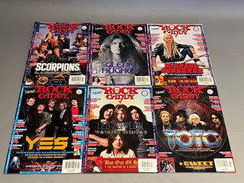 Lot Of 6 Rock Candy Magazines