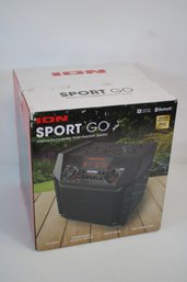 Ion Sport Go Wireless Rechargeable Water Resistant Speaker - New In Box