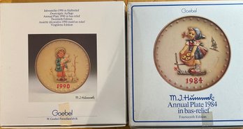 NIB 1985 & 1988Hummel Annual Collectors Plate