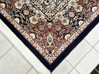 An Indo Persian Style Wool Area Rug, Possible Ethan Allen