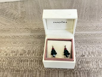 Swarovski Christmas Tree Earrings