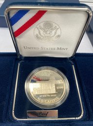 2001 Capitol Visitor Center Silver Dollar PROOF