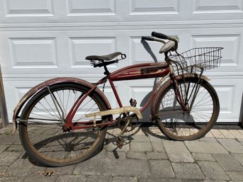 Vintage Red Columbia Special Deluxe Bicycle