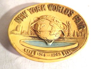 New York World's Fair 1964-1965 Hanging Wall Plaque