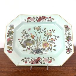 A Calyx Ware By Adams Ming Jade Ironstone Platter