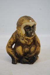 Rare 4' Porcelain Savannah Monkey
