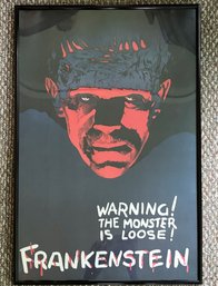 A Framed Movie Poster - Frankenstein