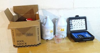 One Gallon Of Pool/Hot Tub Shock & Water Testing Accessories