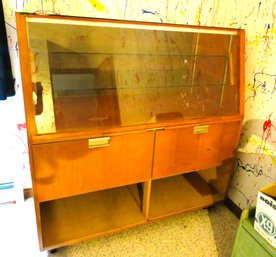 Store Display Case Glass Top Cabinet