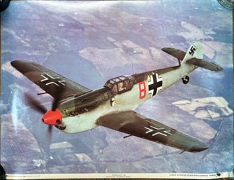 1969 Battle Of Britain Messerschmitt 109 Nazi Plane
