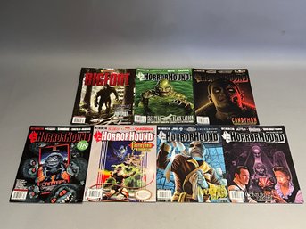 Lot Of 7 Horror Hound Magazines
