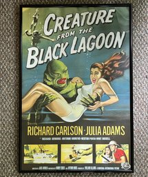 A Framed Movie Poster - Creature From The Black Lagoon