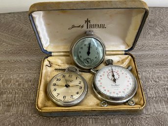 Lot Of 3 Stop Watches