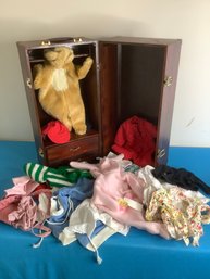 TRUNK WITH DOLL CLOTHES