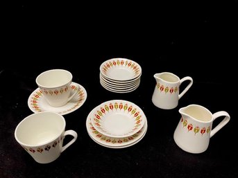 15 Piece Vintage Syralite By Syracuse China