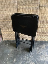 Eagle Printed TV Trays Lot