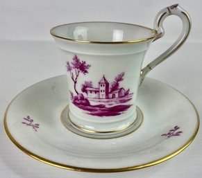 Hochst Teacup And Saucer (2)