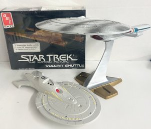 Lot Of 3 Star Trek Model Ships