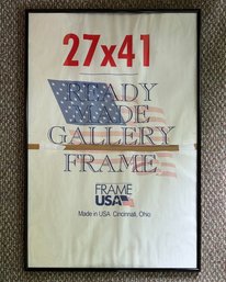 Six Lobby Card Metal Frames - 27X41 - Blank