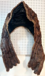 Mink Faux Fur Stole Wrap