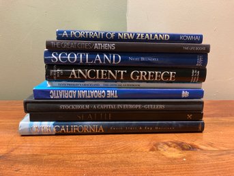 Group Of Travel Books
