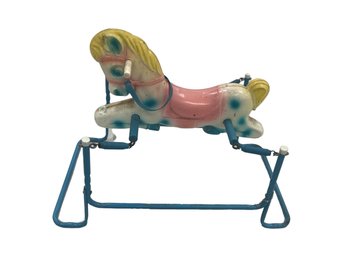 Vintage Bouncy Walk-a-ride Horse