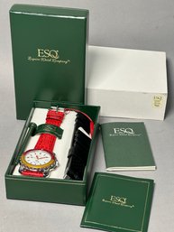 ESQ Esquire Submersible Watch, New In Box