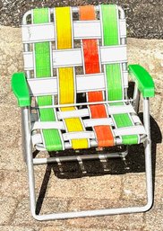 Vintage Children's Web Chair