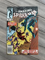 Marvel's The Amazing Spider-man #265 1st Appearance Of The Silver Sable