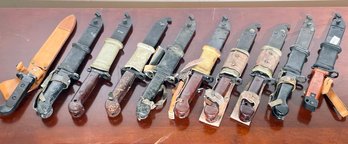 An Assortment Of Vintage Bayonets - C