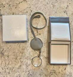 Van Cleef & Arpels - Pocket Magnifying Glass In Leather Cover