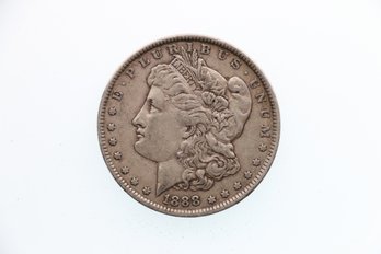 1888  Silver Morgan Dollar Coin