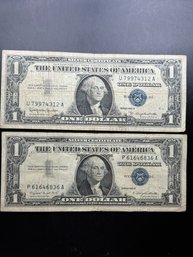 1957-A, 1957-B $1 Silver Certificates