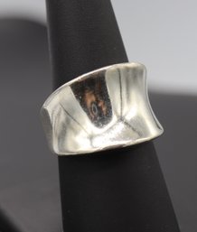 Modernistic Mexican Sterling Silver Ring