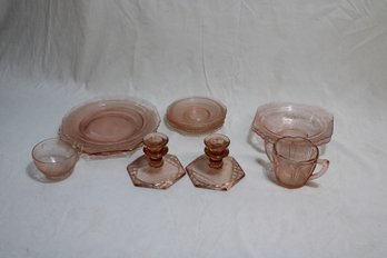 Vintage 1940s Depression Glass