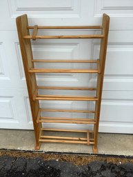 Wooden Shoe Rack