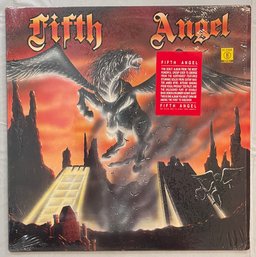 1986 Fifth Angel - Self Titled SH-1022 EX W/ Original Shrink Wrap And Hype Sticker W/ Insert