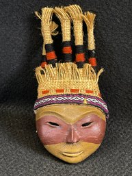 Small Clay Inca Offering Mask?