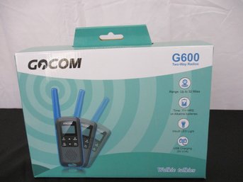 GoCom G600 Walkie Talkie Set - New