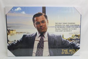 The Wolf Of Wall Street Canvas Movie Poster 24' X 36'