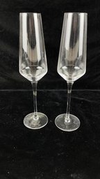 Pair Of Champagne Flutes