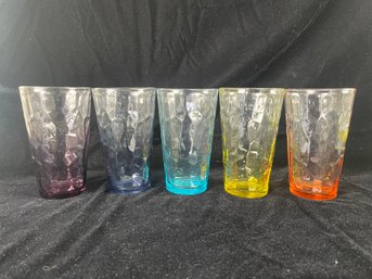 Colored Water Glasses