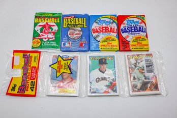 Large Mix Lot Of Unopened Baseball Cards
