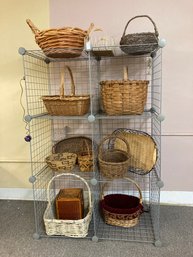 Large Collection Of Baskets #1 (stand Not Included)