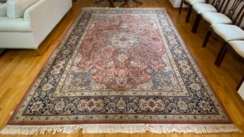 8 X 12 Couristan Worsted Wool Pile Rug